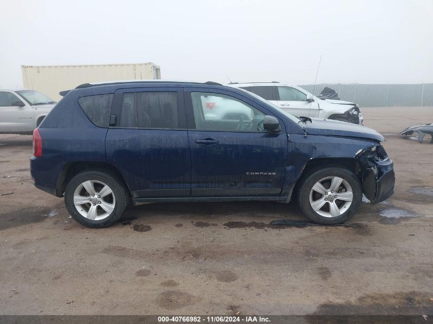 2016 Jeep Compass Sport VIN: 1C4NJDBB6GD637891 Lot: 40766982