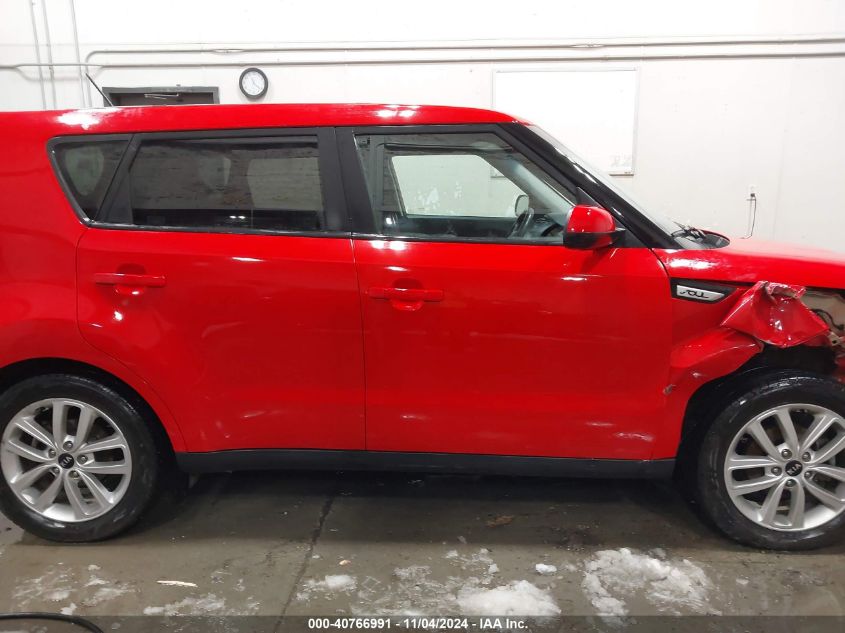 2018 Kia Soul + VIN: KNDJP3A54J7576520 Lot: 40766991