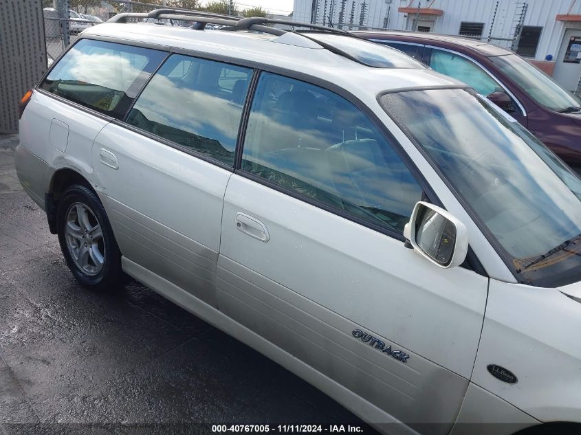 2004 Subaru Outback H6-3.0 L.l. Bean Edition VIN: 4S3BH806047645944 Lot: 40767005