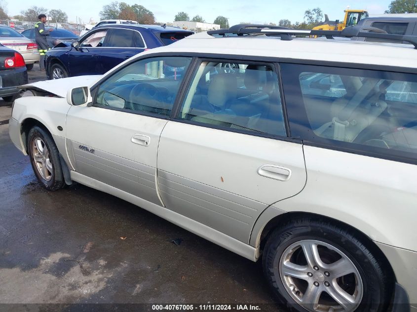 2004 Subaru Outback H6-3.0 L.l. Bean Edition VIN: 4S3BH806047645944 Lot: 40767005