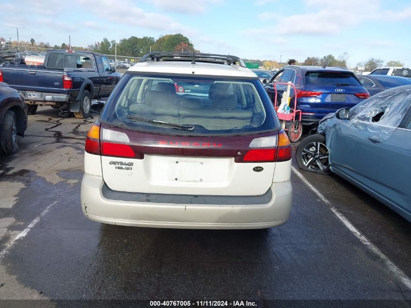 2004 Subaru Outback H6-3.0 L.l. Bean Edition VIN: 4S3BH806047645944 Lot: 40767005