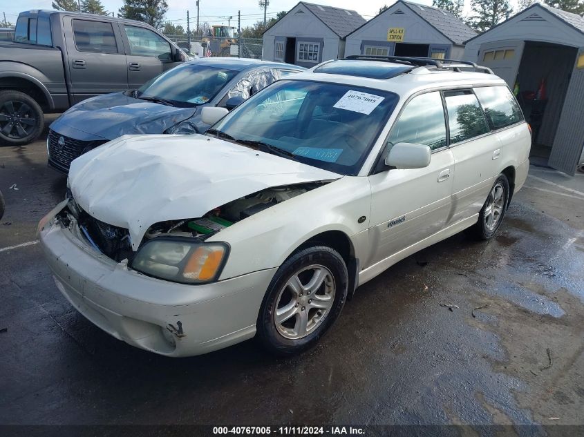 2004 Subaru Outback H6-3.0 L.l. Bean Edition VIN: 4S3BH806047645944 Lot: 40767005