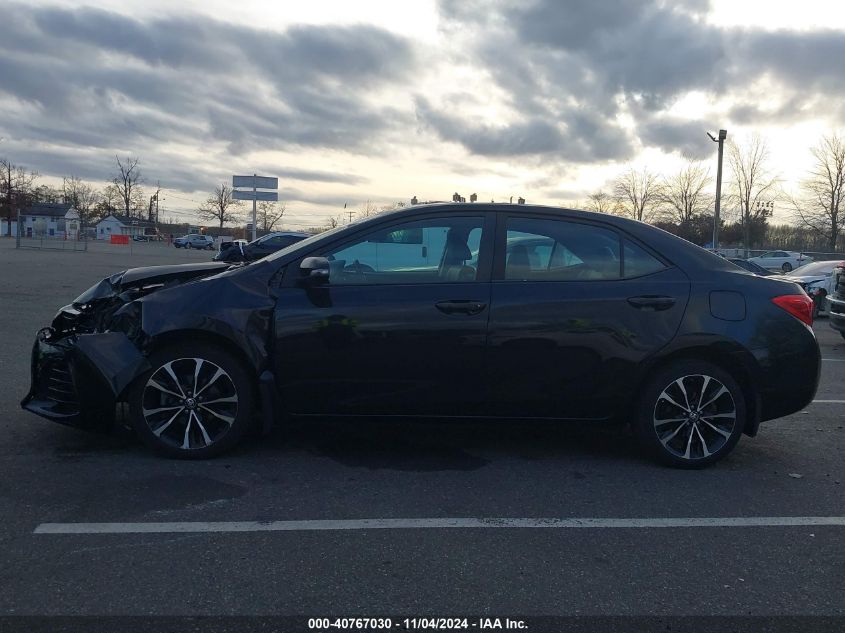 2017 Toyota Corolla Se VIN: 2T1BURHE2HC882453 Lot: 40767030