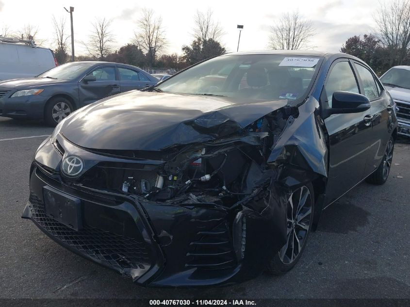 2017 Toyota Corolla Se VIN: 2T1BURHE2HC882453 Lot: 40767030