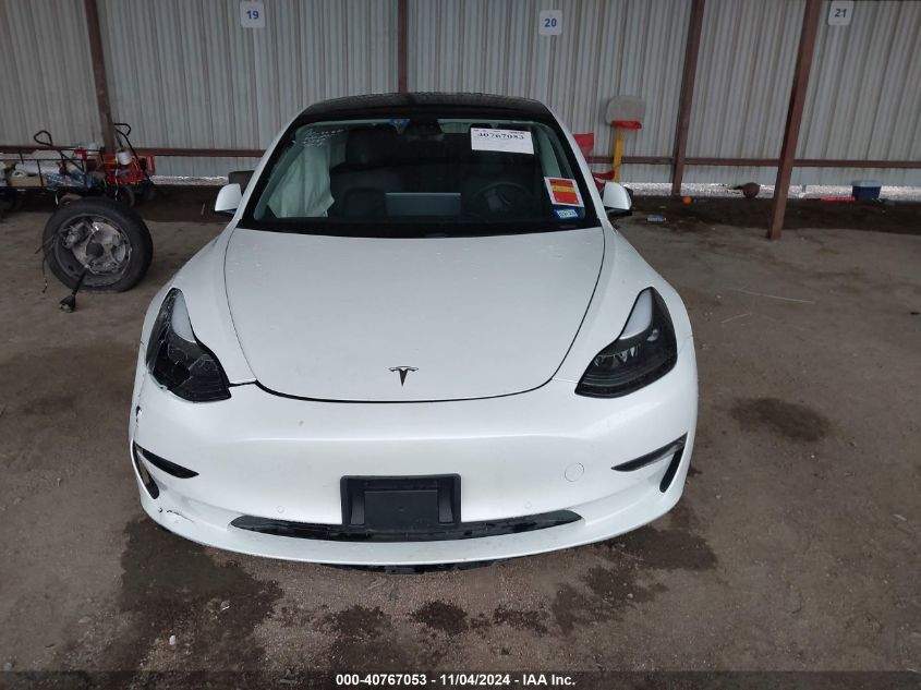 2021 Tesla Model 3 Standard Range Plus Rear-Wheel Drive VIN: 5YJ3E1EA9MF919802 Lot: 40767053