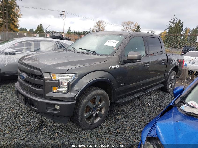 2017 Ford F-150 Lariat VIN: 1FTEW1EG5HKE52770 Lot: 40767106