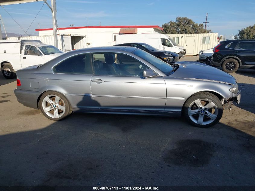 2004 BMW 325Ci VIN: WBABD33454PL03976 Lot: 40767113