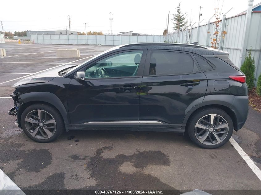 2020 Hyundai Kona Limited VIN: KM8K3CA53LU564553 Lot: 40767126