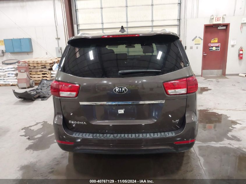 2016 Kia Sedona Lx VIN: KNDMB5C10G6107120 Lot: 40767129