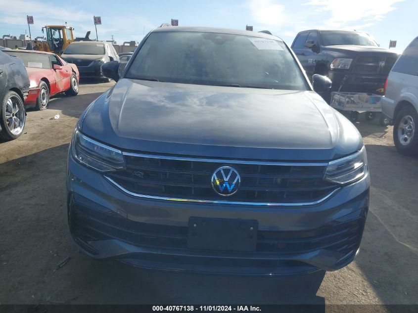 2022 Volkswagen Tiguan 2.0T Se R-Line Black VIN: 3VVCB7AX1NM104434 Lot: 40767138