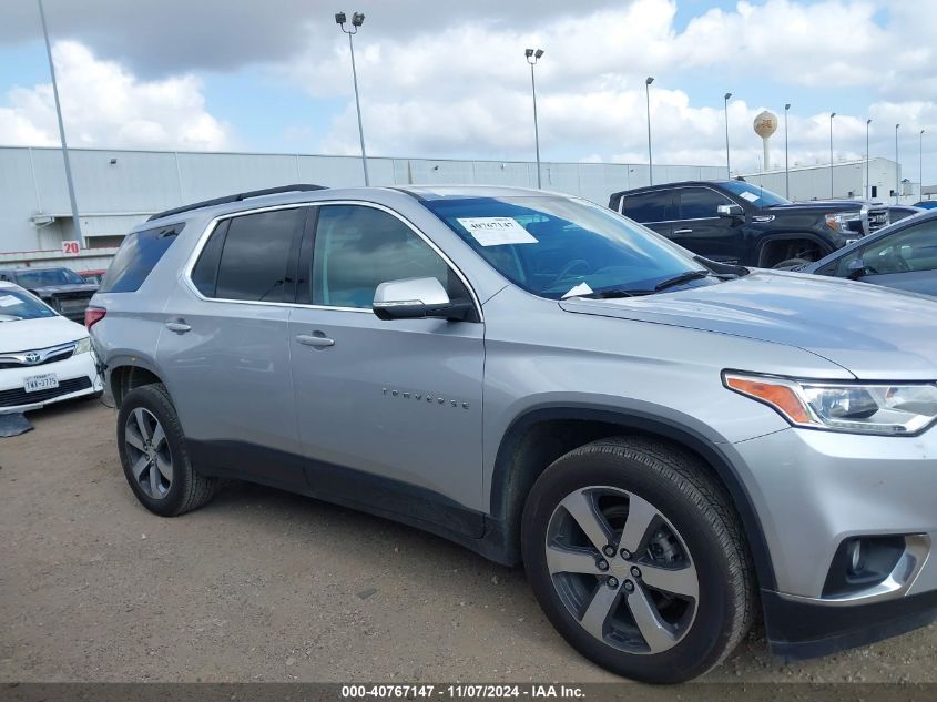 2021 Chevrolet Traverse Fwd Lt Leather VIN: 1GNERHKW7MJ165028 Lot: 40767147