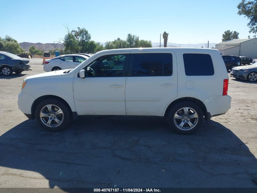 2012 Honda Pilot Ex-L VIN: 5FNYF3H54CB021104 Lot: 40767157