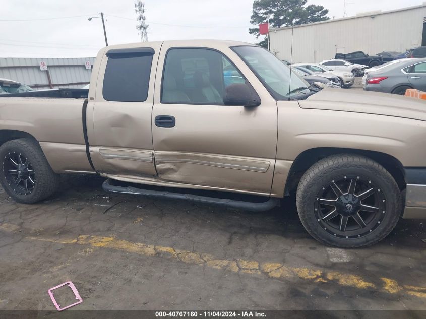 2004 Chevrolet Silverado Ls VIN: 2GCEC19T141165503 Lot: 40767160