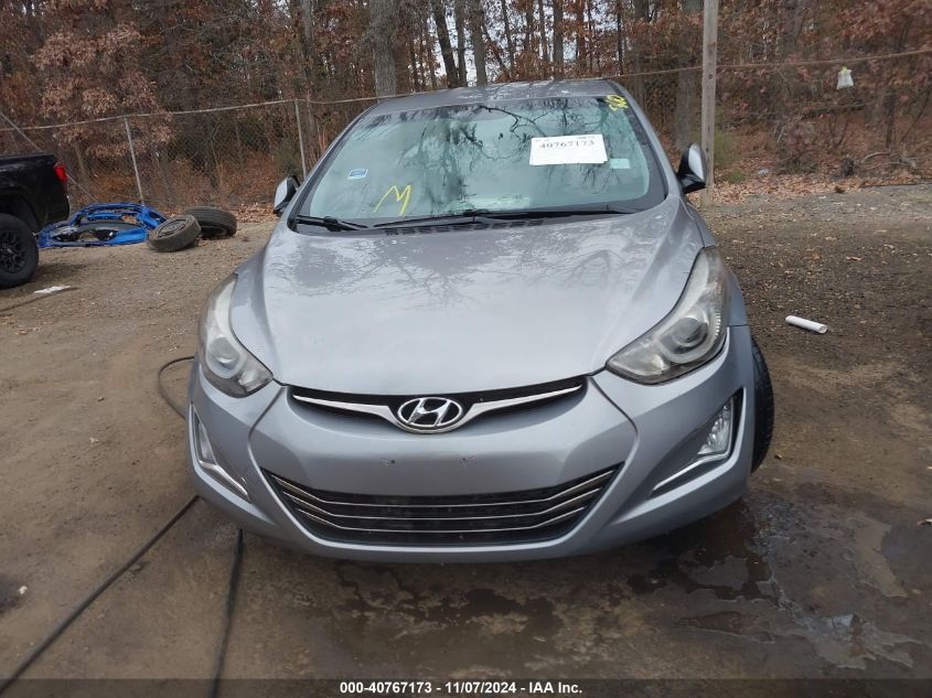 2015 Hyundai Elantra Limited (Ulsan Plant) VIN: KMHDH4AE0FU415702 Lot: 40767173