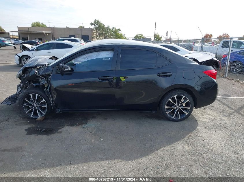 2019 Toyota Corolla Se VIN: 5YFBURHEXKP938405 Lot: 40767219