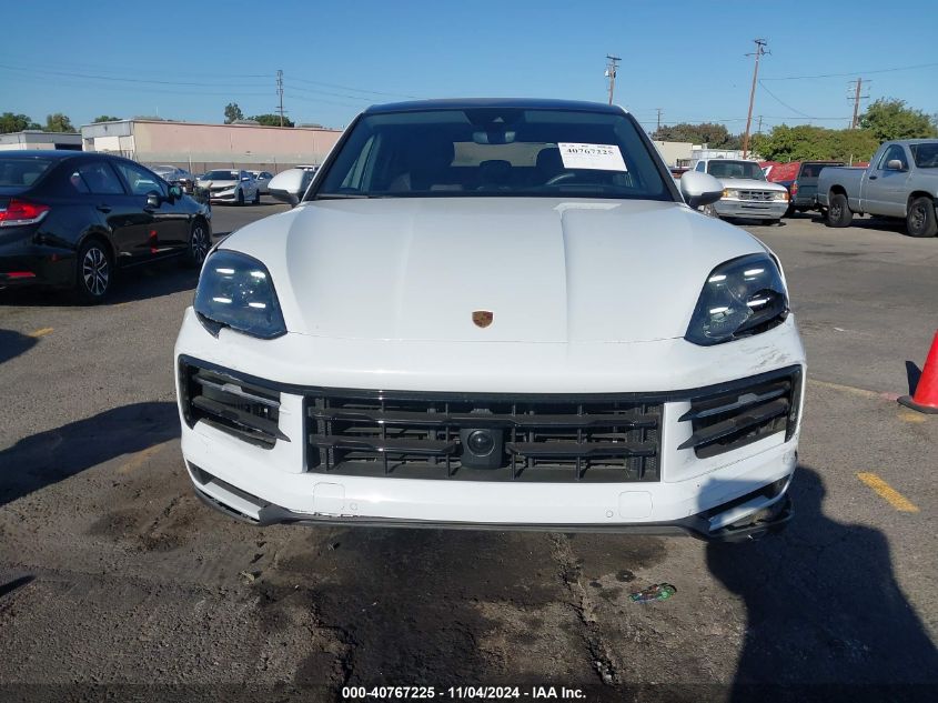 2024 Porsche Cayenne Coupe S VIN: WP1BL2AY9RDA60881 Lot: 40767225