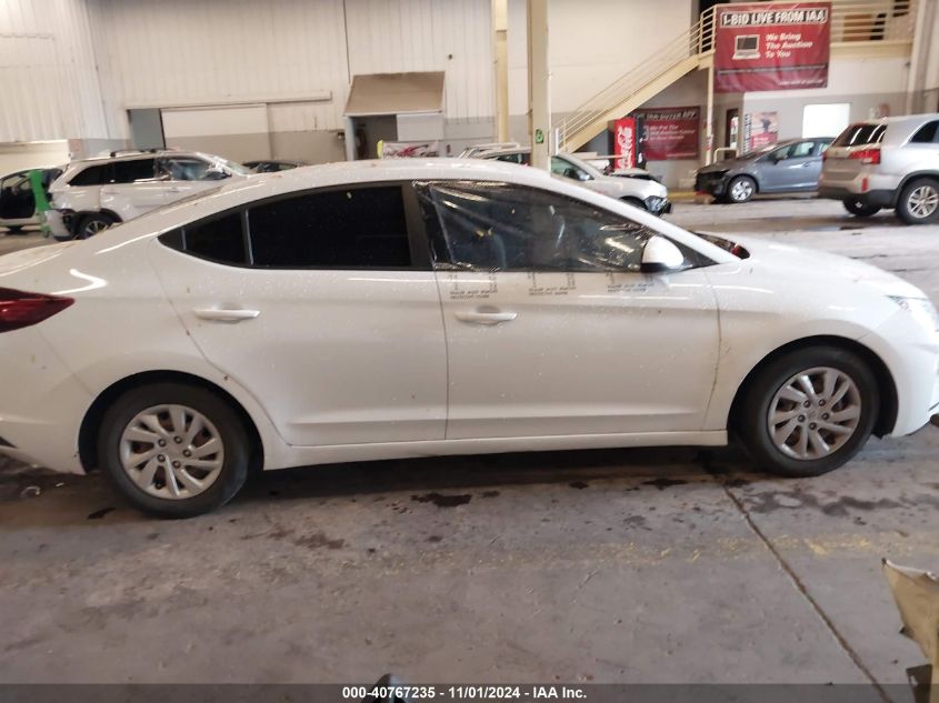 2019 Hyundai Elantra Se VIN: 5NPD74LF2KH496073 Lot: 40767235