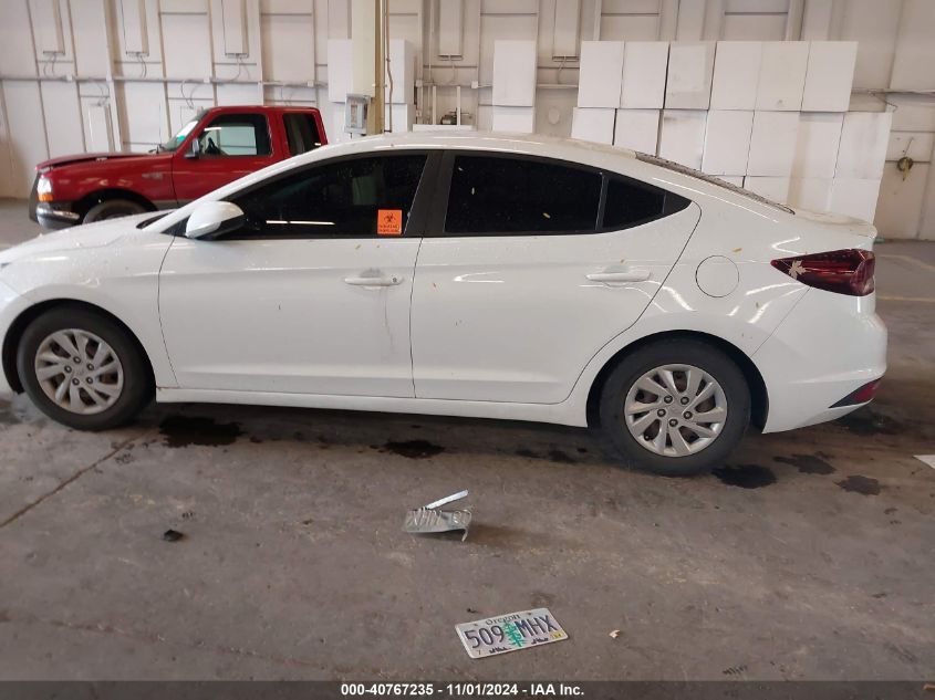 2019 Hyundai Elantra Se VIN: 5NPD74LF2KH496073 Lot: 40767235