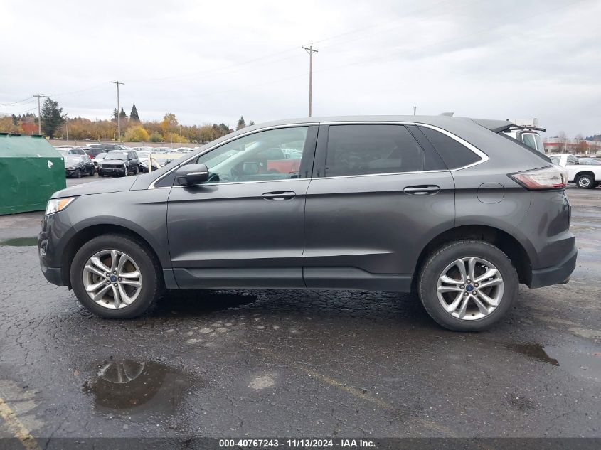 2016 Ford Edge Sel VIN: 2FMPK4J83GBC65035 Lot: 40767243