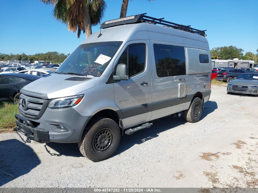 VIN W1W4EBVY1MT080642 2021 Mercedes-Benz Sprinter 2... no.2