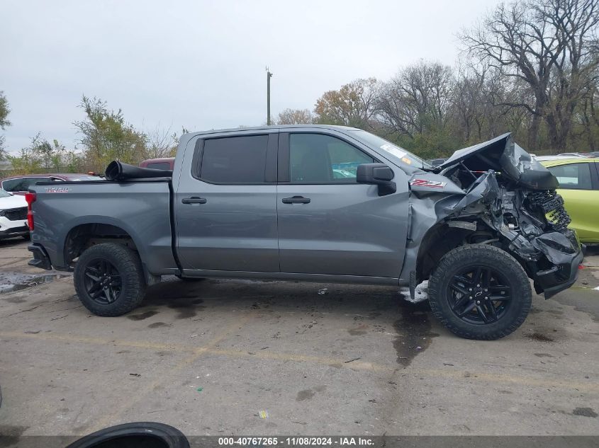 2021 Chevrolet Silverado 1500 4Wd Short Bed Custom Trail Boss VIN: 1GCPYCELXMZ200784 Lot: 40767265