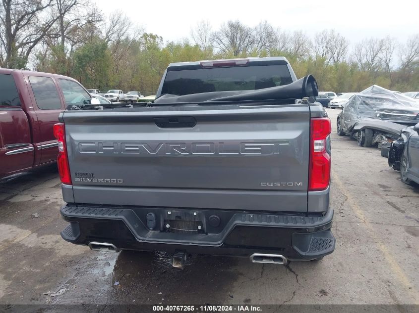 2021 Chevrolet Silverado 1500 4Wd Short Bed Custom Trail Boss VIN: 1GCPYCELXMZ200784 Lot: 40767265