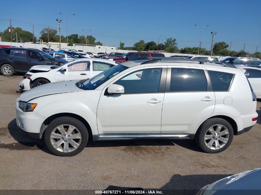 2013 Mitsubishi Outlander Se VIN: JA4AS3AW1DU013092 Lot: 40767271