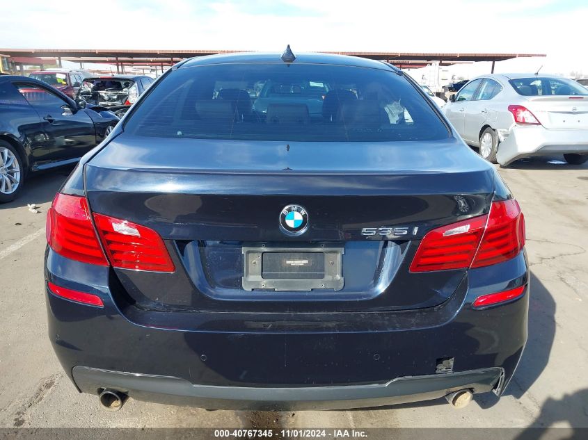 2014 BMW 535I VIN: WBA5B1C55ED483849 Lot: 40767345