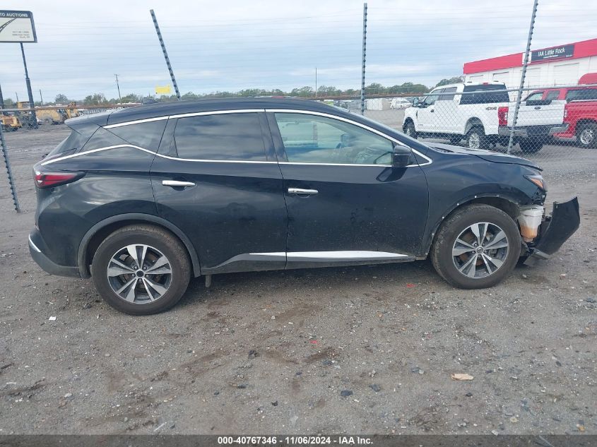 2020 Nissan Murano Sv Intelligent Awd VIN: 5N1AZ2BS4LN104031 Lot: 40767346