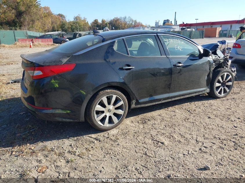 2012 Kia Optima Sx VIN: 5XXGR4A62CG059617 Lot: 40767382