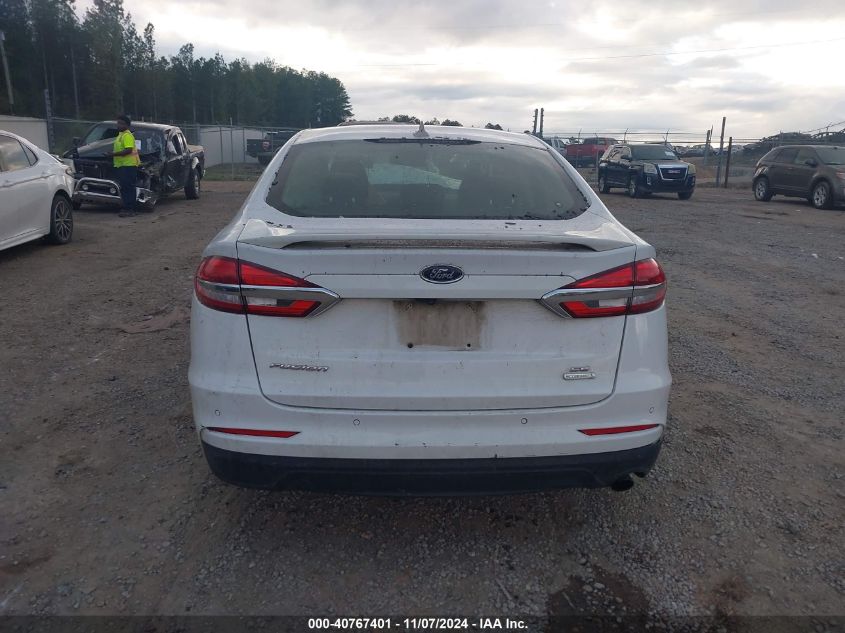 2019 Ford Fusion Se VIN: 3FA6P0HD6KR229420 Lot: 40767401