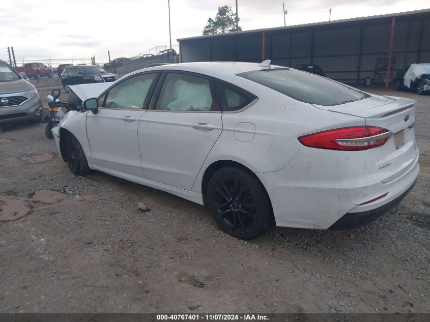 VIN 3FA6P0HD6KR229420 2019 Ford Fusion, SE no.3