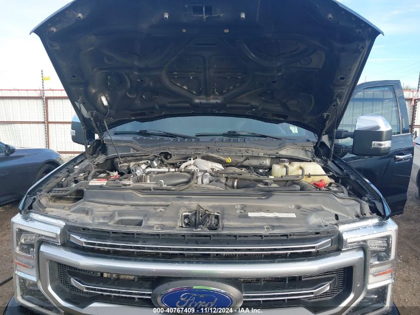 2021 Ford F-250 Platinum VIN: 1FT7W2BTXMEC20383 Lot: 40767409