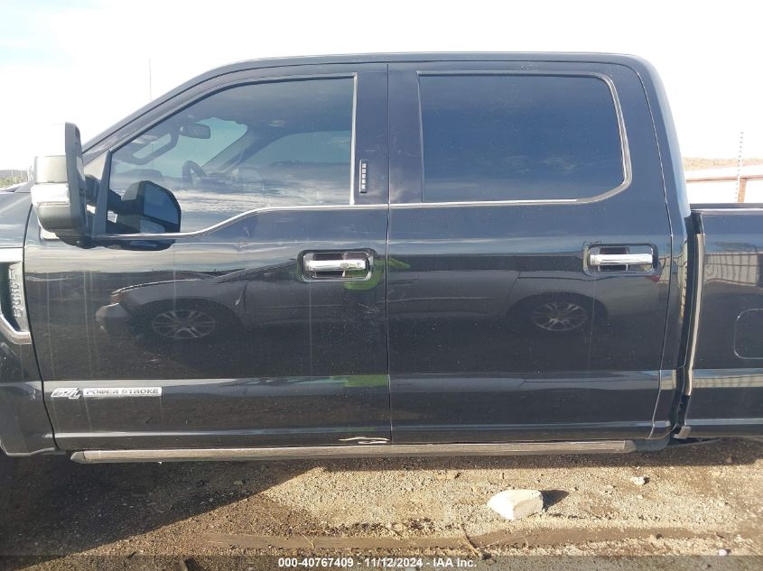 2021 Ford F-250 Platinum VIN: 1FT7W2BTXMEC20383 Lot: 40767409