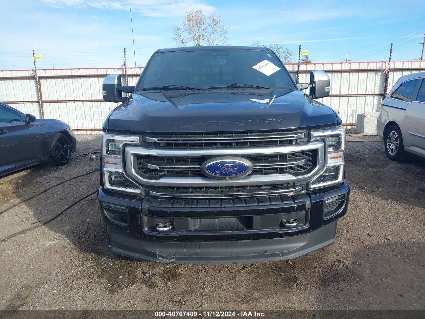 2021 Ford F-250 Platinum VIN: 1FT7W2BTXMEC20383 Lot: 40767409