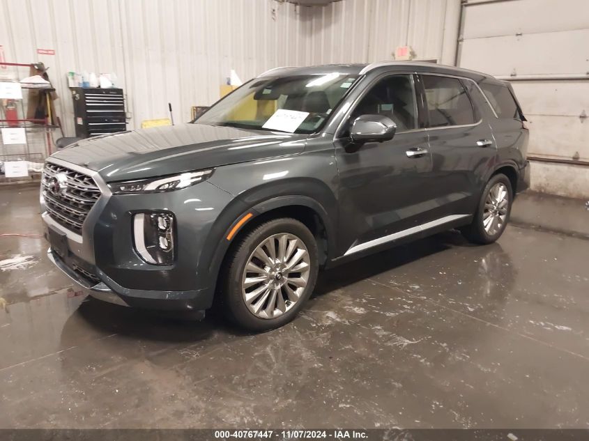 2020 Hyundai Palisade Limited VIN: KM8R5DHE8LU124719 Lot: 40767447