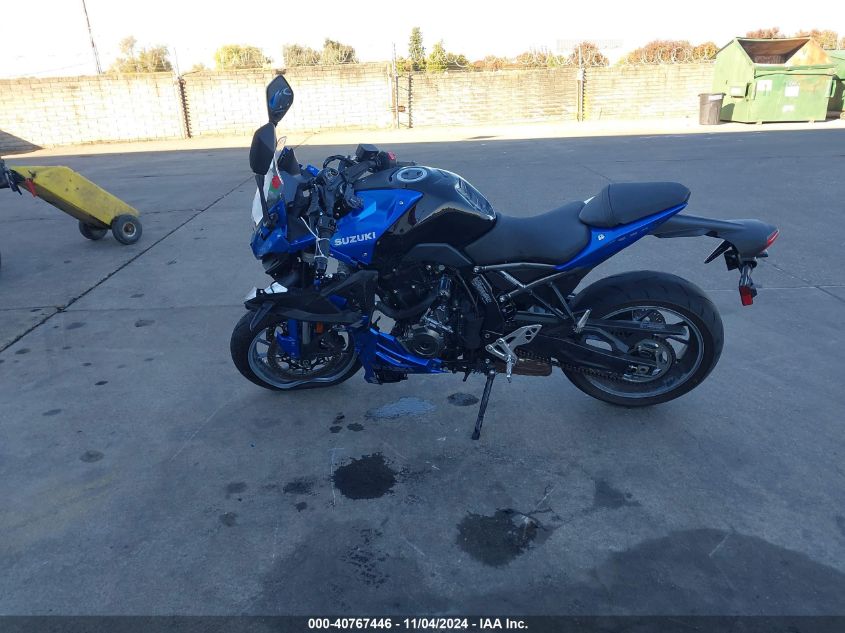 2024 Suzuki Gsx800 F VIN: JS1EM13B4R7100565 Lot: 40767446