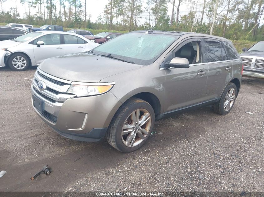 VIN 2FMDK4KC2EBB75443 2014 Ford Edge, Limited no.2