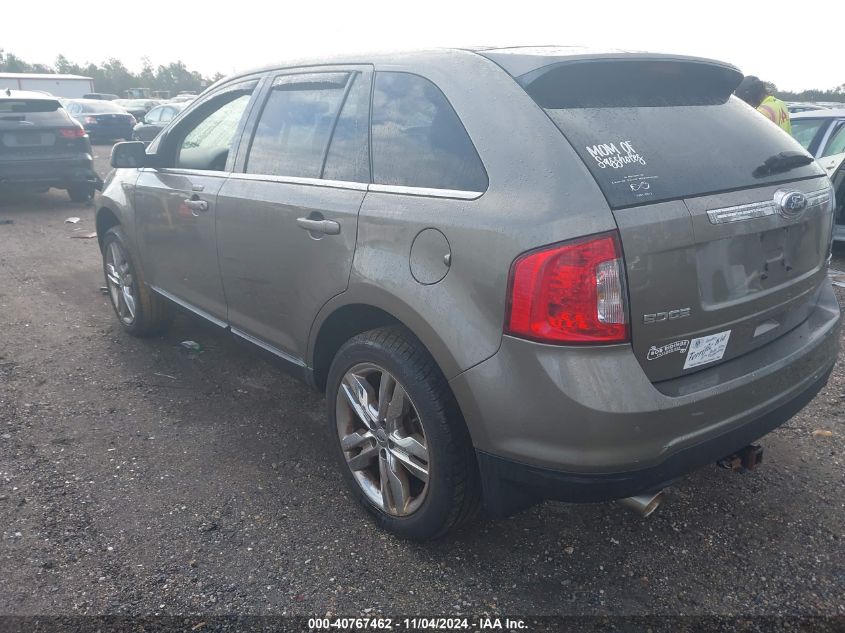 VIN 2FMDK4KC2EBB75443 2014 Ford Edge, Limited no.3