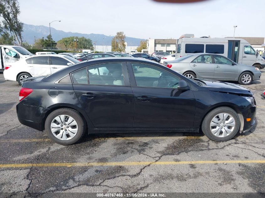 2013 Chevrolet Cruze Ls Auto VIN: 1G1PA5SG3D7238286 Lot: 40767468