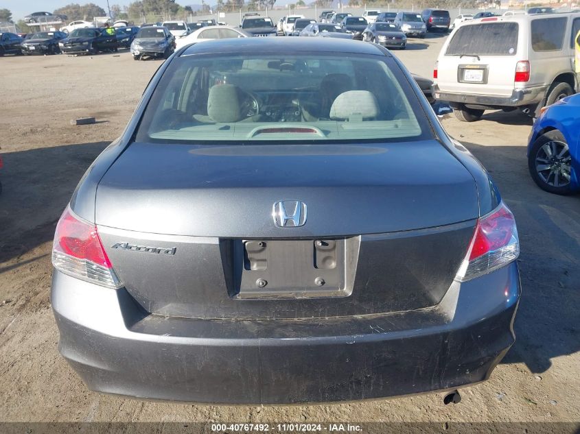 2009 Honda Accord 2.4 Lx VIN: 1HGCP26339A180007 Lot: 40767492