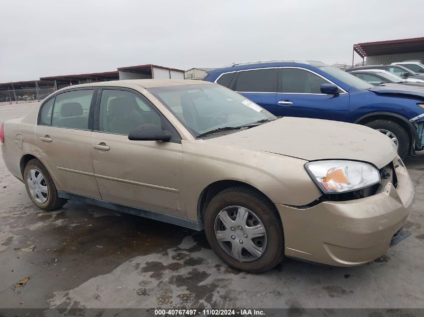 2006 Chevrolet Malibu Ls VIN: 1G1ZS51F06F300556 Lot: 40767497