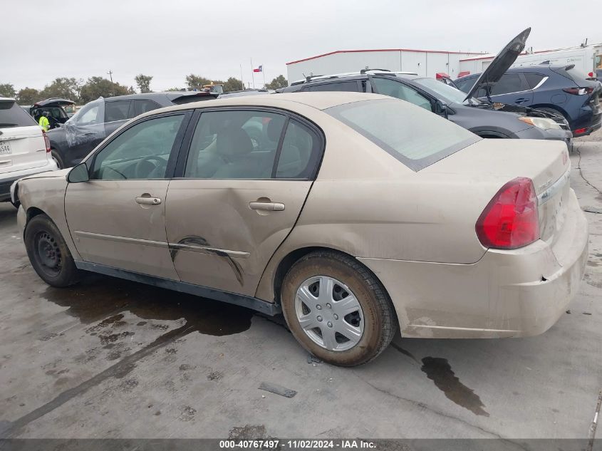 2006 Chevrolet Malibu Ls VIN: 1G1ZS51F06F300556 Lot: 40767497