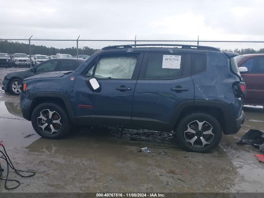 2021 Jeep Renegade Trailhawk 4X4 VIN: ZACNJDC16MPN28959 Lot: 40767516