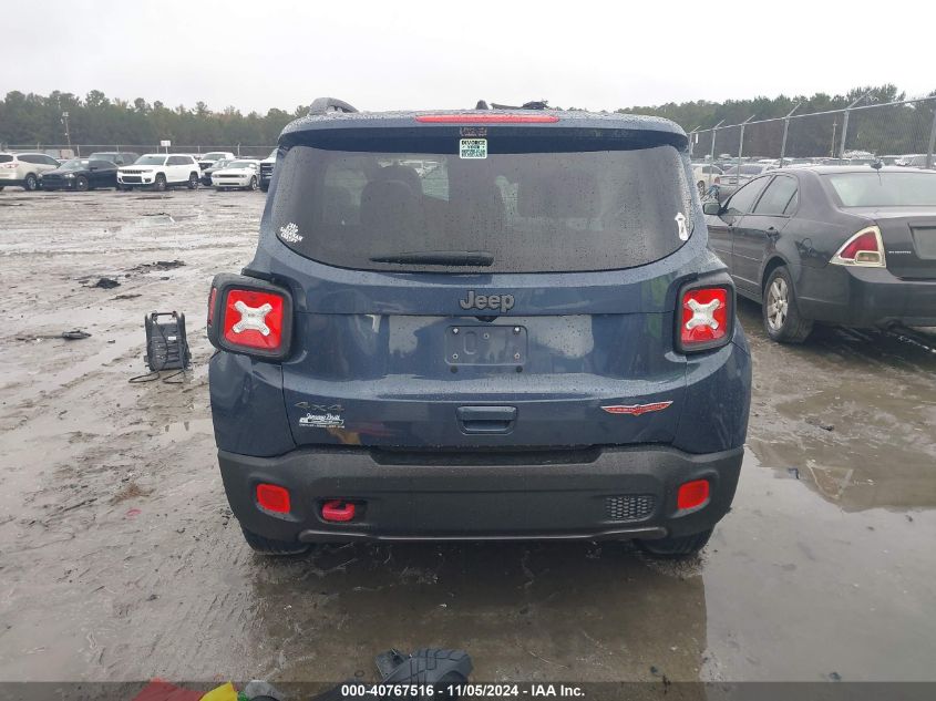 2021 Jeep Renegade Trailhawk 4X4 VIN: ZACNJDC16MPN28959 Lot: 40767516