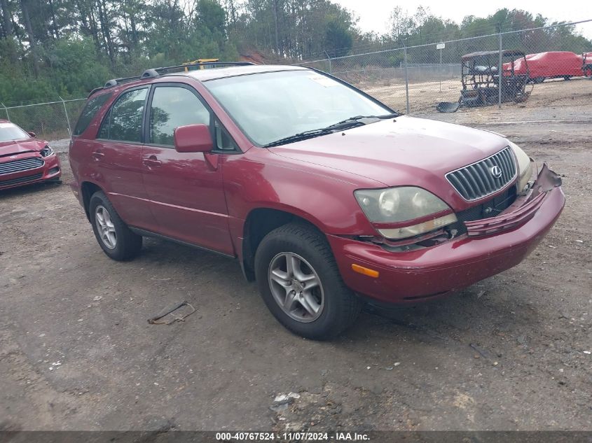 1999 Lexus Rx 300 VIN: JT6GF10UXX0030033 Lot: 40767524