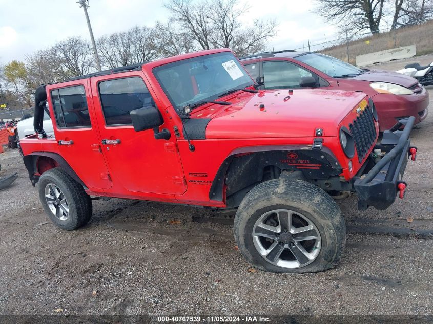 2017 Jeep Wrangler Unlimited Sport 4X4 VIN: 1C4HJWDG9HL551094 Lot: 40767539