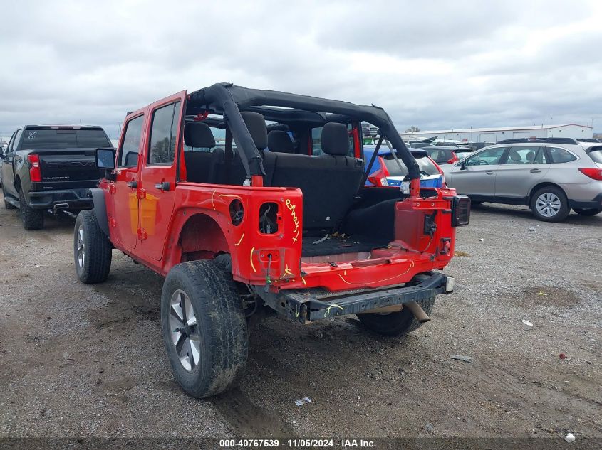 2017 Jeep Wrangler Unlimited Sport 4X4 VIN: 1C4HJWDG9HL551094 Lot: 40767539