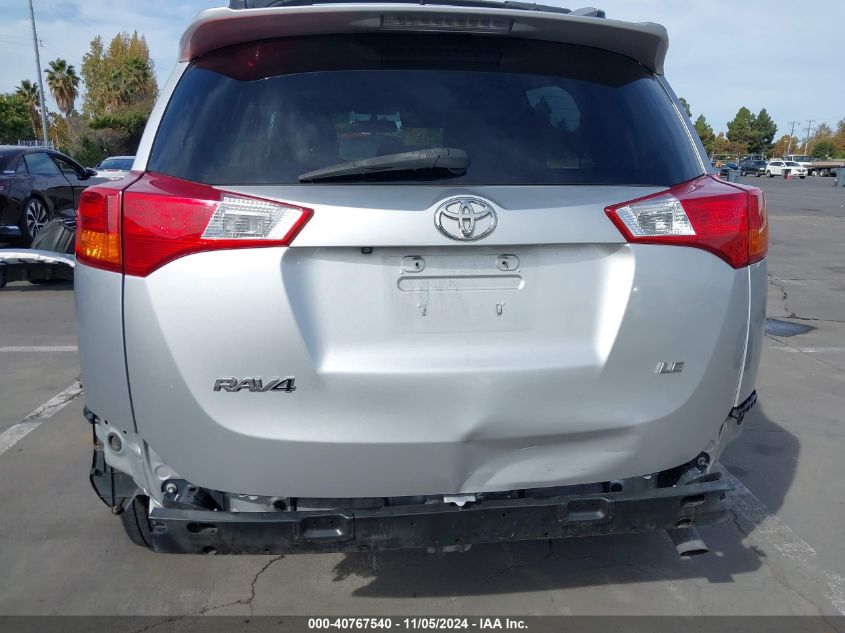 2013 Toyota Rav4 Le VIN: 2T3ZFREV2DW044470 Lot: 40767540