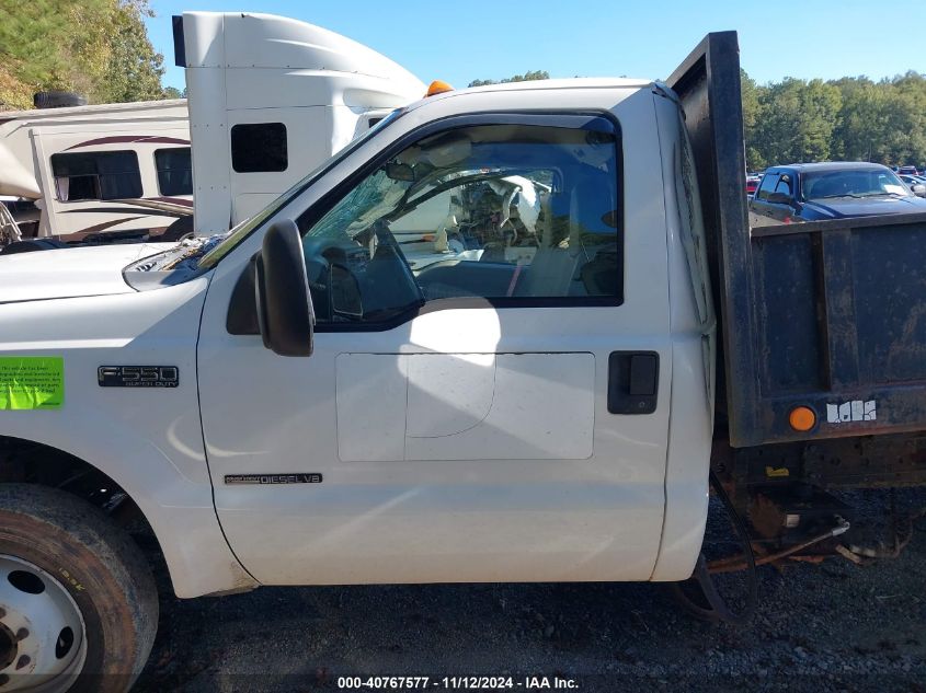 2002 Ford F-550 Xl/Xlt VIN: 1FDAF56F72EB90392 Lot: 40767577